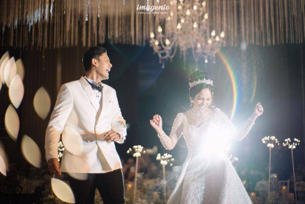 Resepsi pernikahan Ibnu Wardani dan Lalita Hutami. (instagram.com/imagenic)