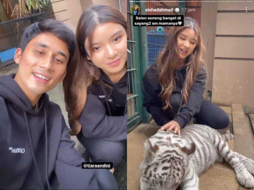 potret Tiara Andini dan Alshad Ahmad (instagram.com/alshadahmad)