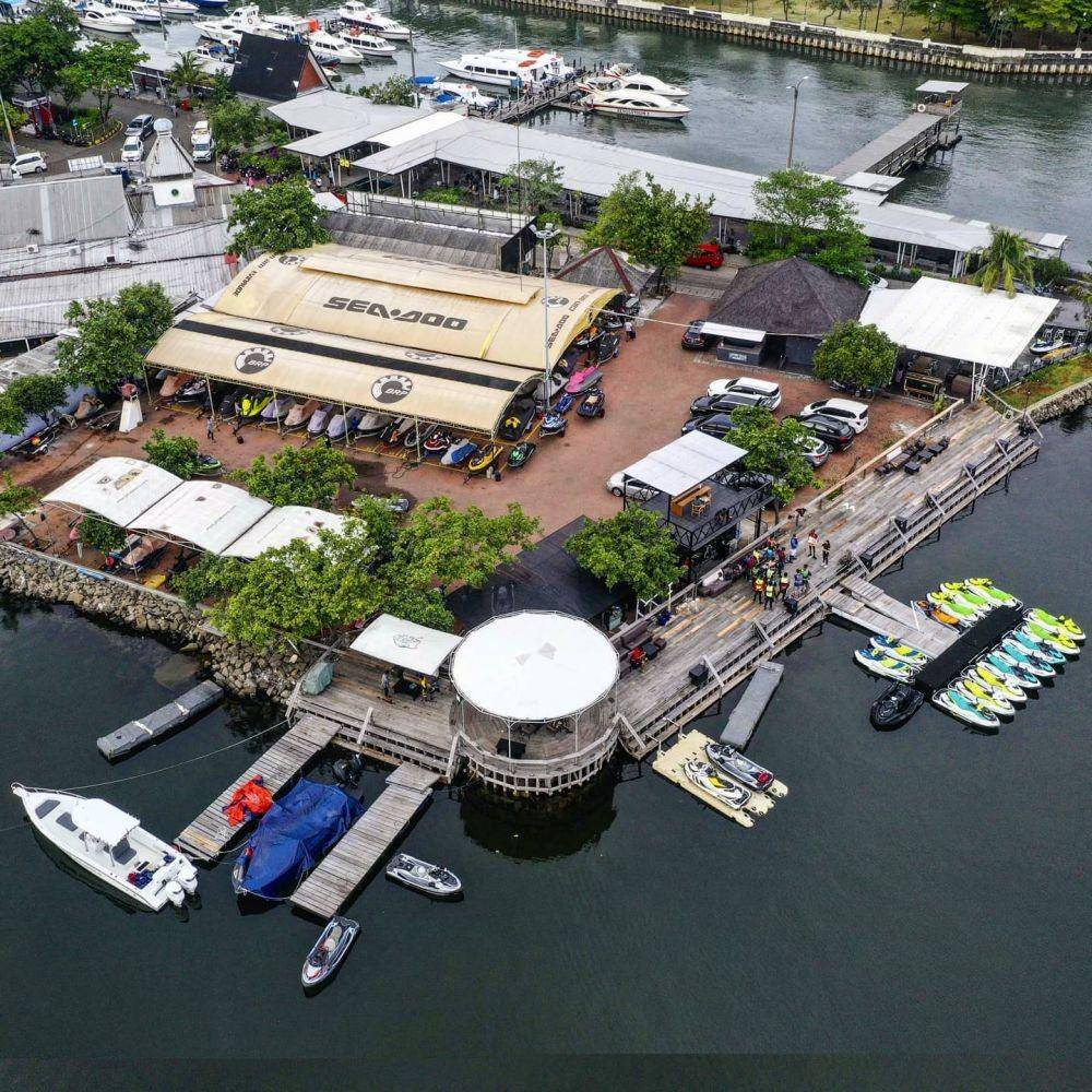 Potret Dermaga Marina Ancol (instagram.com/jetskisafarijakarta)