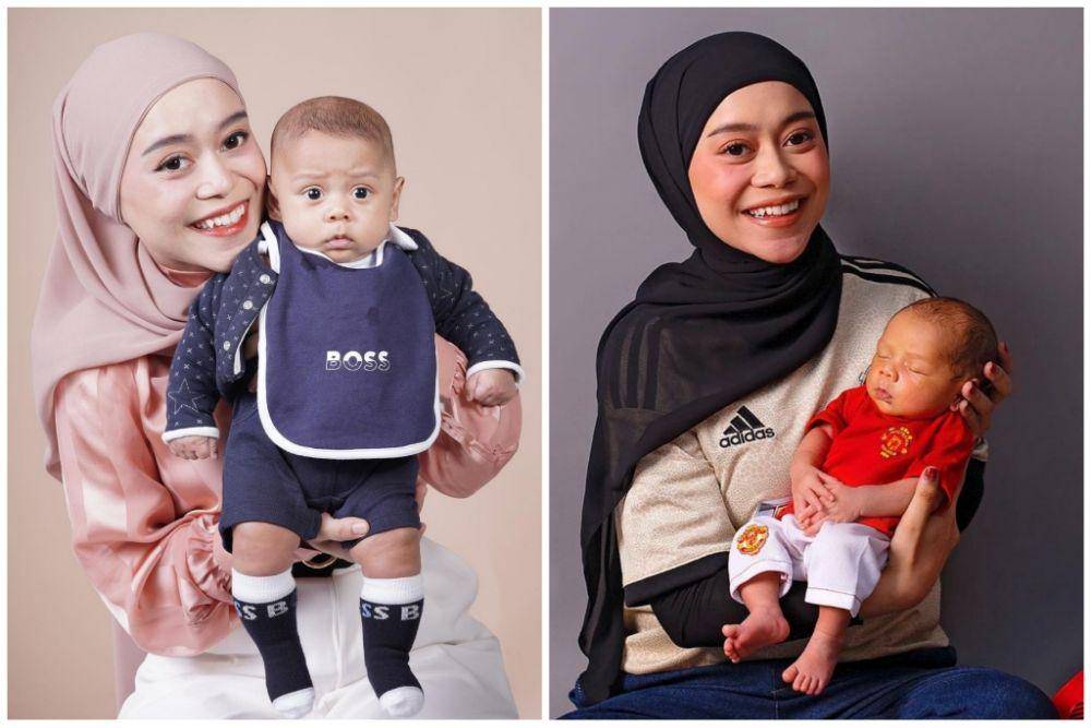 Potret Lesti Kejora saat momong buah hati. (instagram.com/lestykejora)