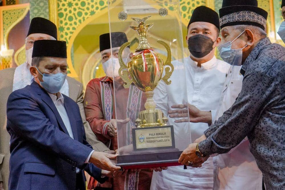 5 Kali Beruntun, Medan Juara Umum MTQ Tingkat Provinsi Sumut