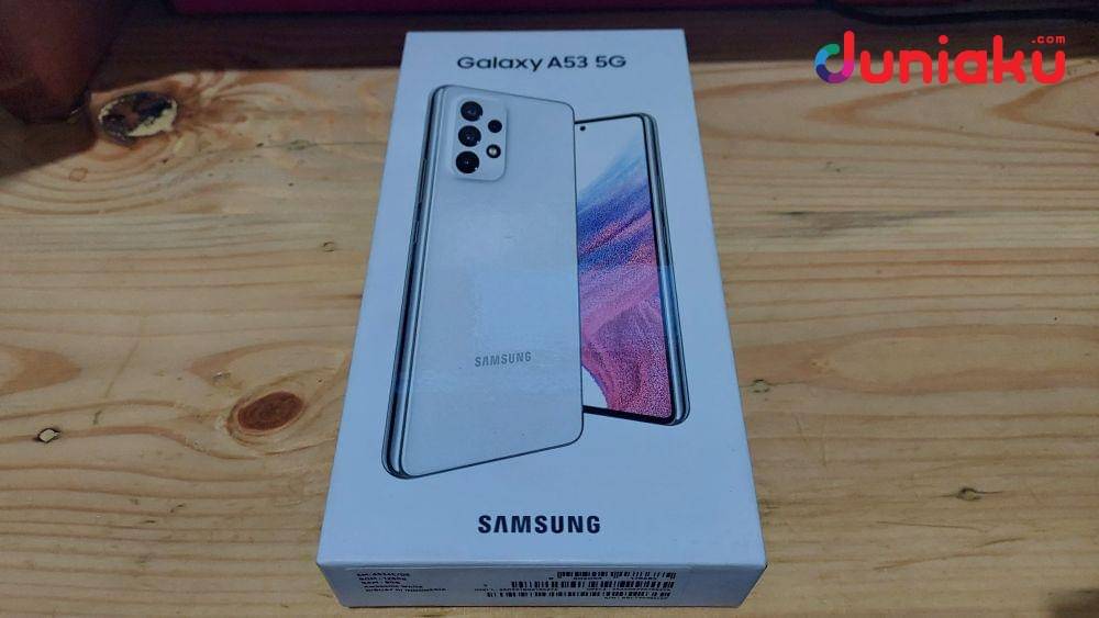 Samsung Galaxy A53 5G. duniaku.com/Adhitya Daniel