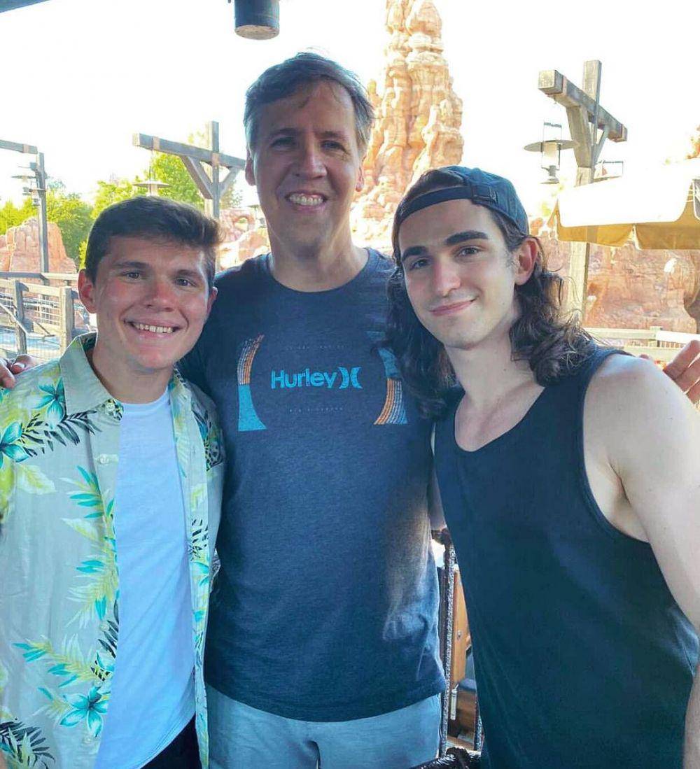 Potret Zachari Gordon, Robert Capron dan Jeff Kinney. (Instagram.com/zacharygordon)