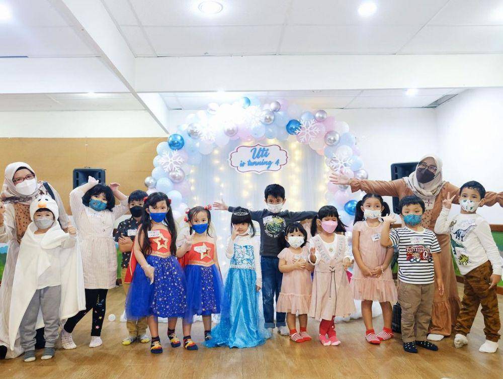 potret meriah ulang tahun anak Rizky Kinos dan Nycta Gina (instagram.com/missnyctagina)
