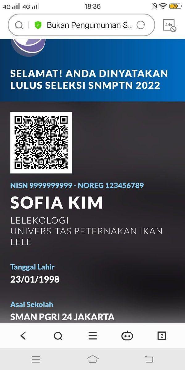 10 Editan Kocak Lolos SNMPTN, Jurusannya Halu dan Bikin Ngakak!