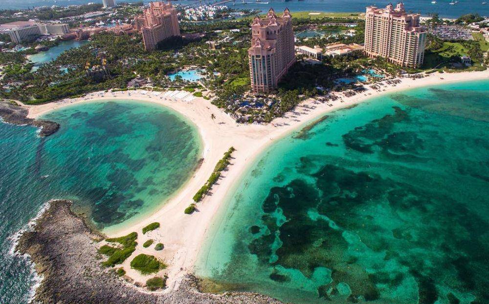 pemandangan di sekitar The Cove at Atlantis, Bahama (instagram.com/thecoveatlantis)