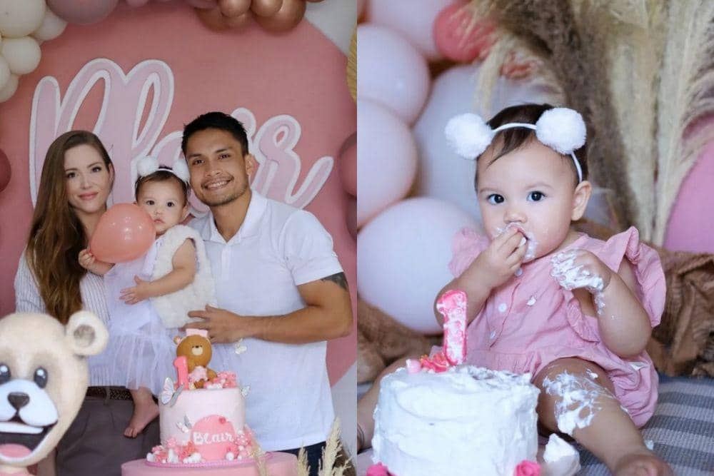 Genap 1 Tahun, Ini 9 Potret Gemas Putri Bule Randy Pangalila
