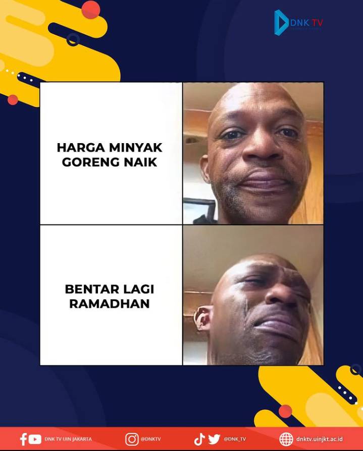 Meme menjelang Ramadan( Instagram.com/dnktv)
