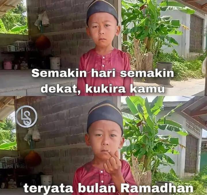 Meme menjelang Ramadan( Instagram.com/retceh.abizzz_)