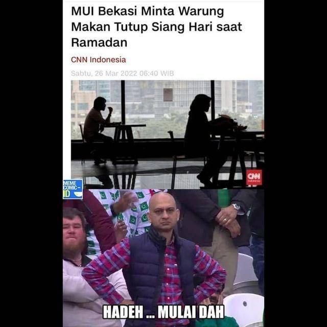 meme jelang Ramadan (instagram.com/memecomic.id)
