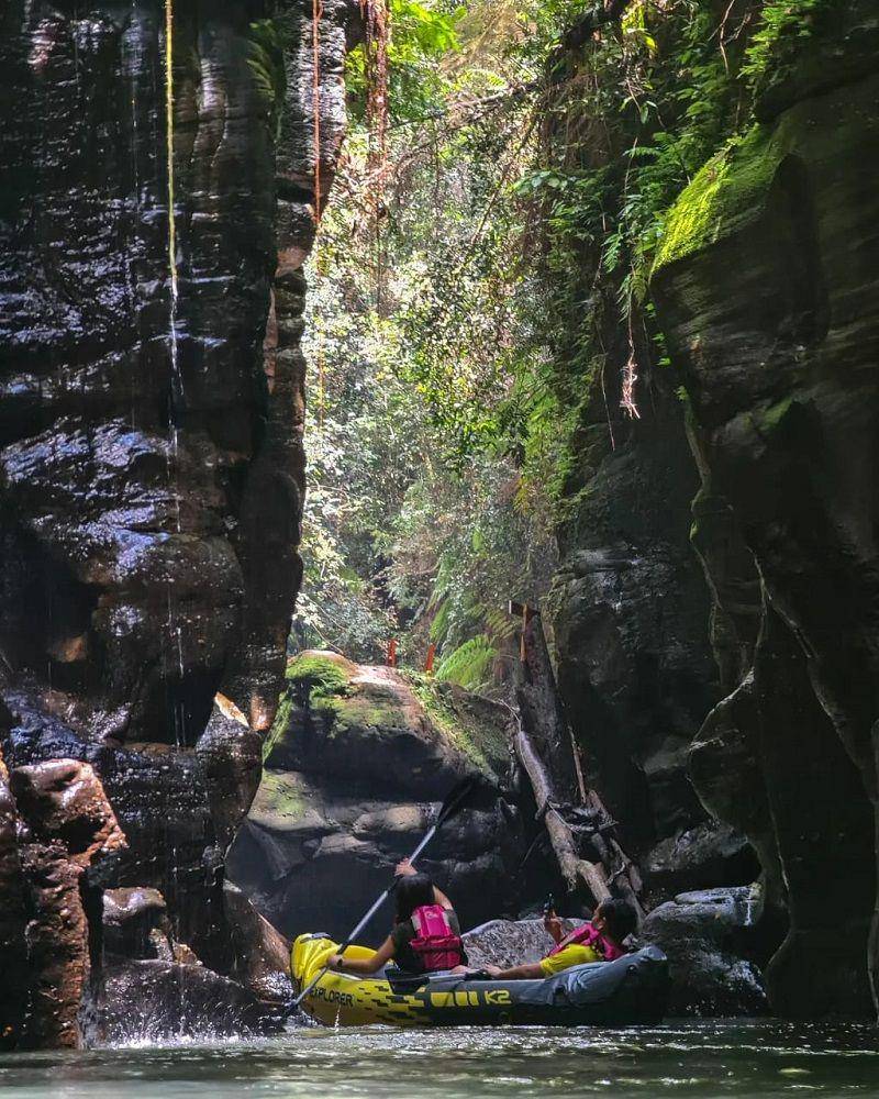 potret Air Terjun Gulamo, Kampar, Riau(instagram.com/wisata_gulamo_)