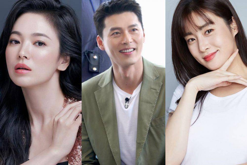 Song Hye Kyo, Hyun Bin, dan Kang Sora (instagram.com/kyo1122 | instagram.com/vast.ent | instagram.com/reveramess_)