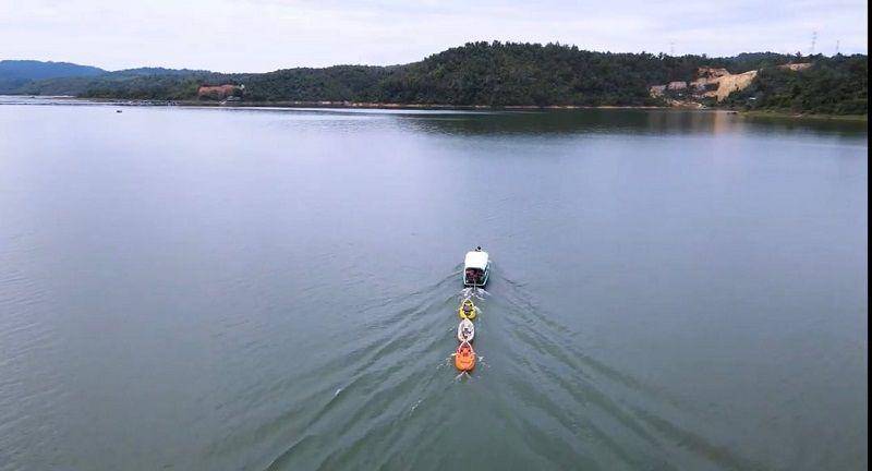 potret Danau PLTA Koto Panjang, Riau(instagram.com/gulamo_kampar)
