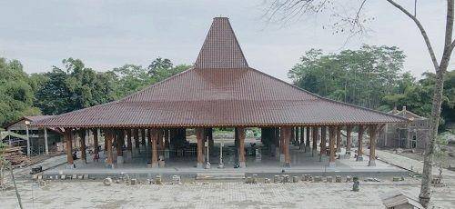 Ilustrasi Rumah Joglo. (dokumentasi MURI)