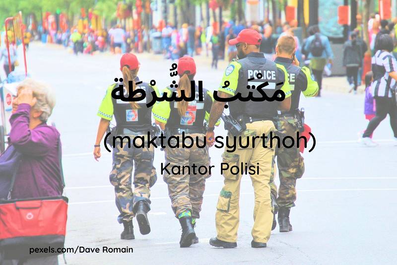Ilustrasi empat orang polisi (Dok.pribadi/Maisix Dela Desmita)