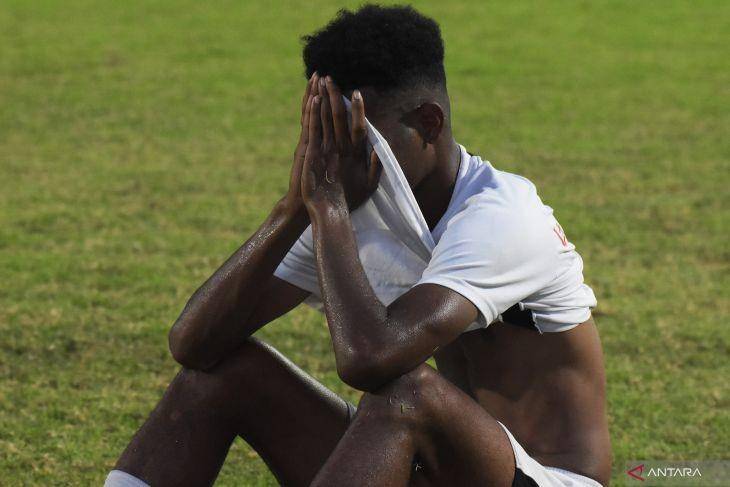 Persipura di Liga 1 2021/22. ( ANTARA FOTO/Nyoman Hendra Wibowo)