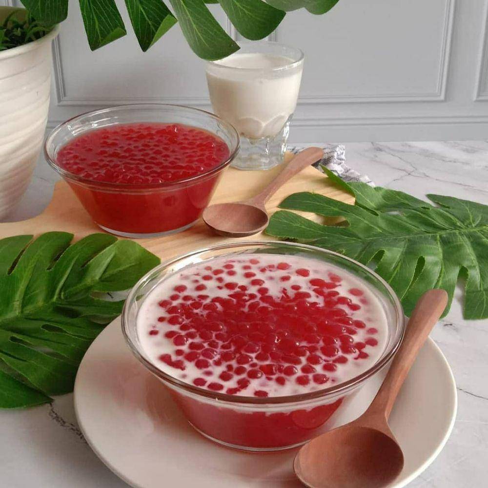bubur sagu mutiara (instagram.com/kumpulanresepbundaku)