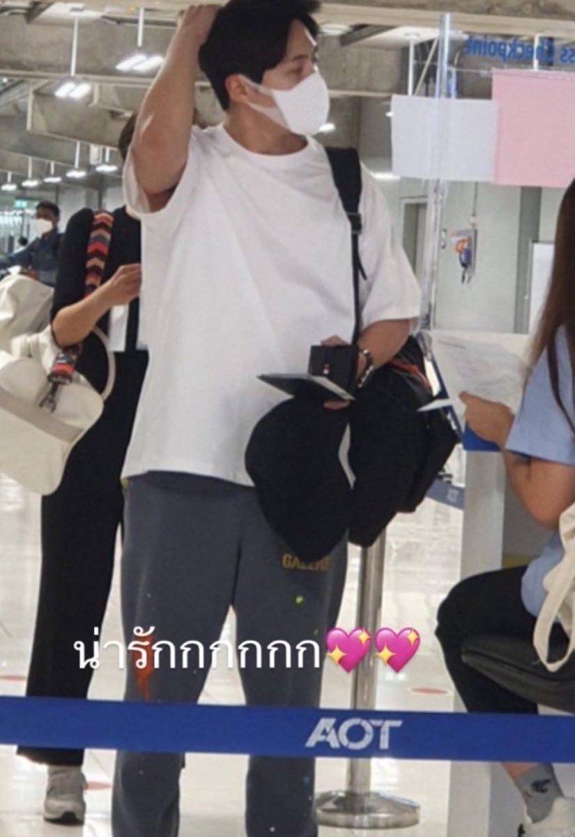 Kedatangan Kim Seon Ho di Thailand (twitter.com/kseonhoarchives)