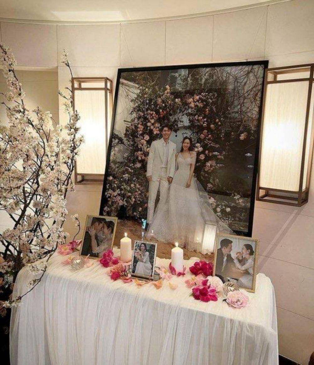 Suasana pernikahan BinJin Couple (twitter.com/serineblack)
