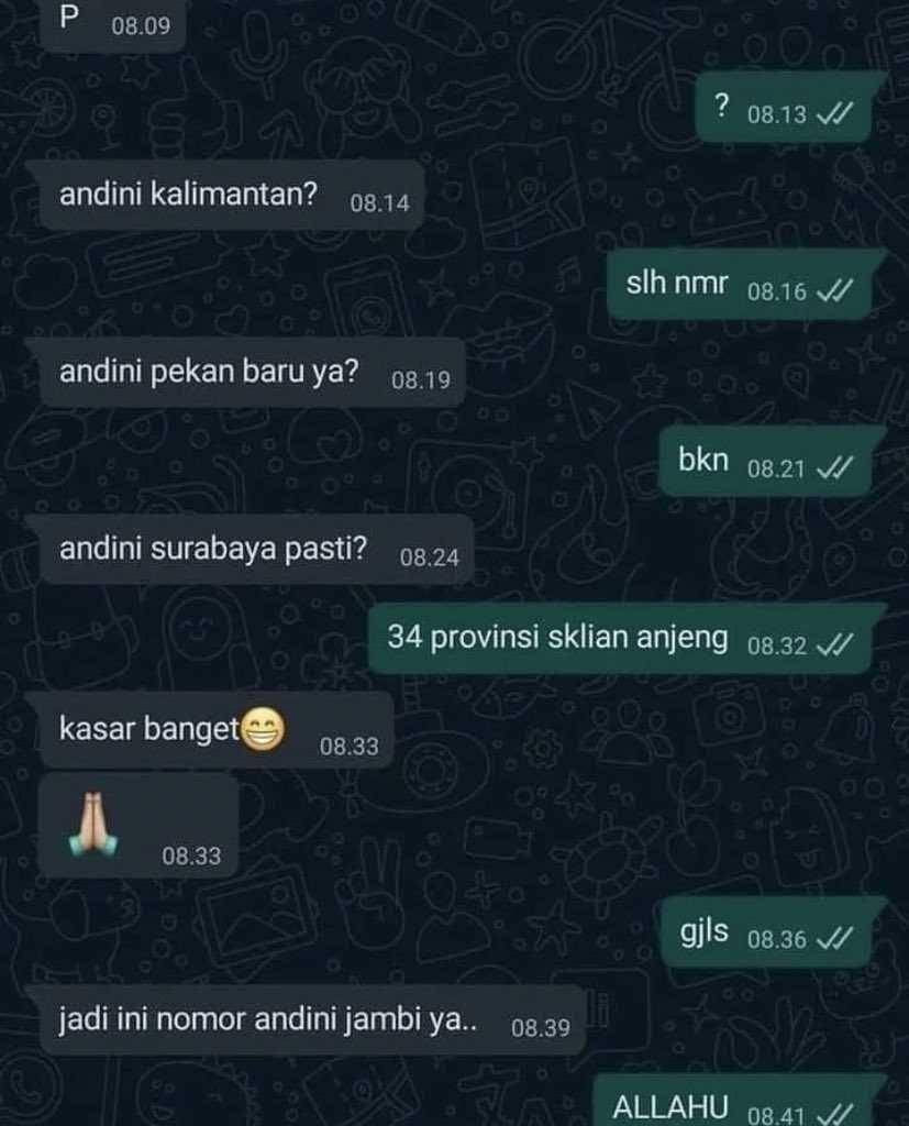 chat kocak ngajak kenalan (twitter.com/txtdarigajelas)