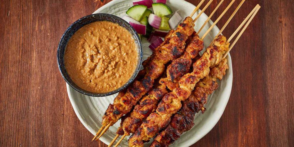 Resep Sate Bebek Saus Kacang, Empuk dan Bumbu Meresap!