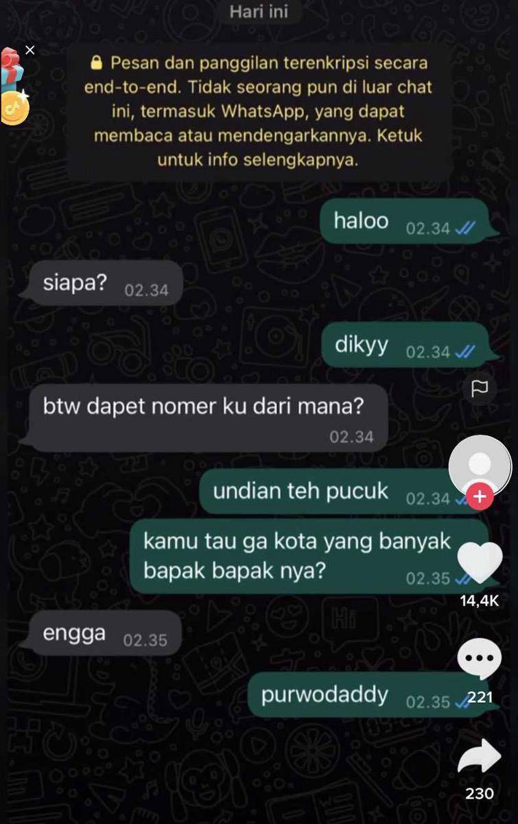 chat kocak ngajak kenalan (twitter.com/txtdarigajelas)