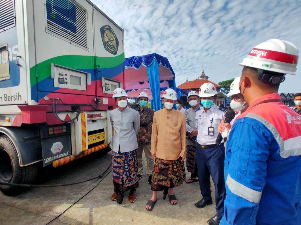 Terminal CNG di Mengwi milik PT Pertagas berkapasitas 700-an kilo. (Dok. IDN Times/istimewa)