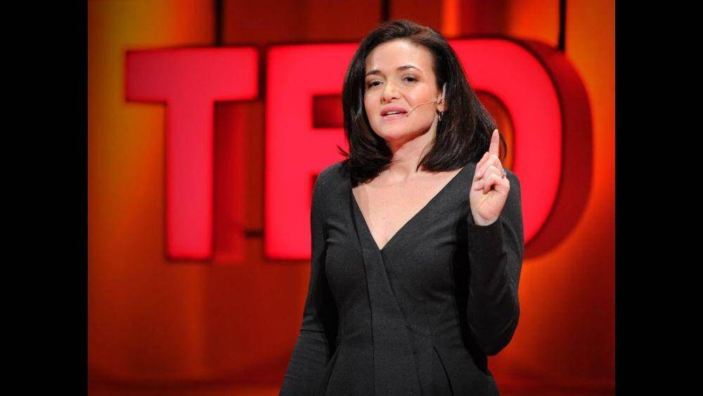 Potret Sheryl Sandberg (youtube.com/TED)