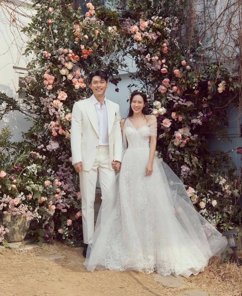 Pernikahan Hyun Bin dan Son Ye Jin (Instagram.com/vast.ent)