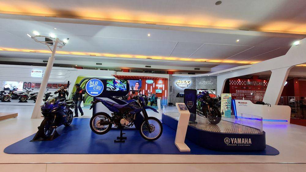 Ada motor Fabio Quartararo di booth IIMS 2022 (Dok. YIMM)