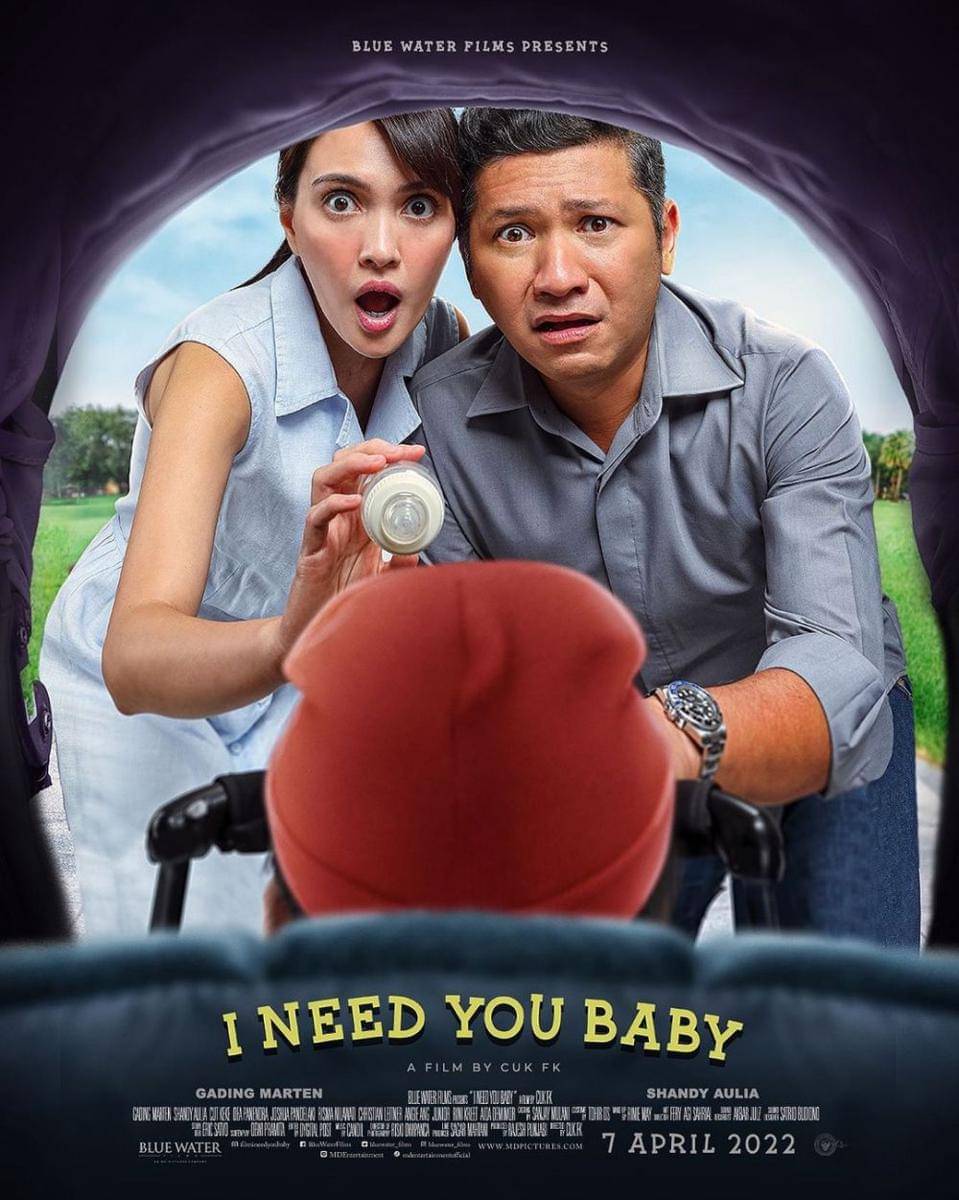 poster resmi film I Need You Baby (dok. Blue Water Films/I Need You Baby)