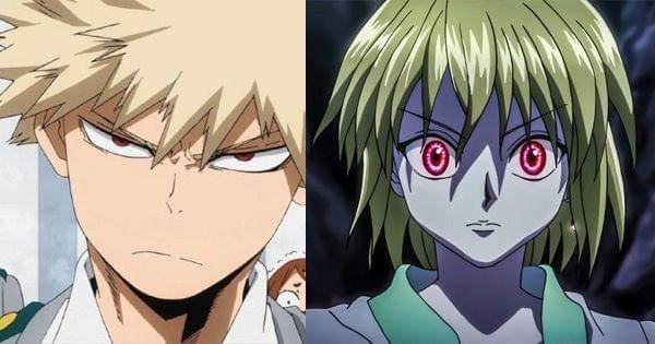 Bakugou dan Kurapika ( Dok. Bones / My Hero Academia )(Dok Madhouse / Hunter x Hunter )