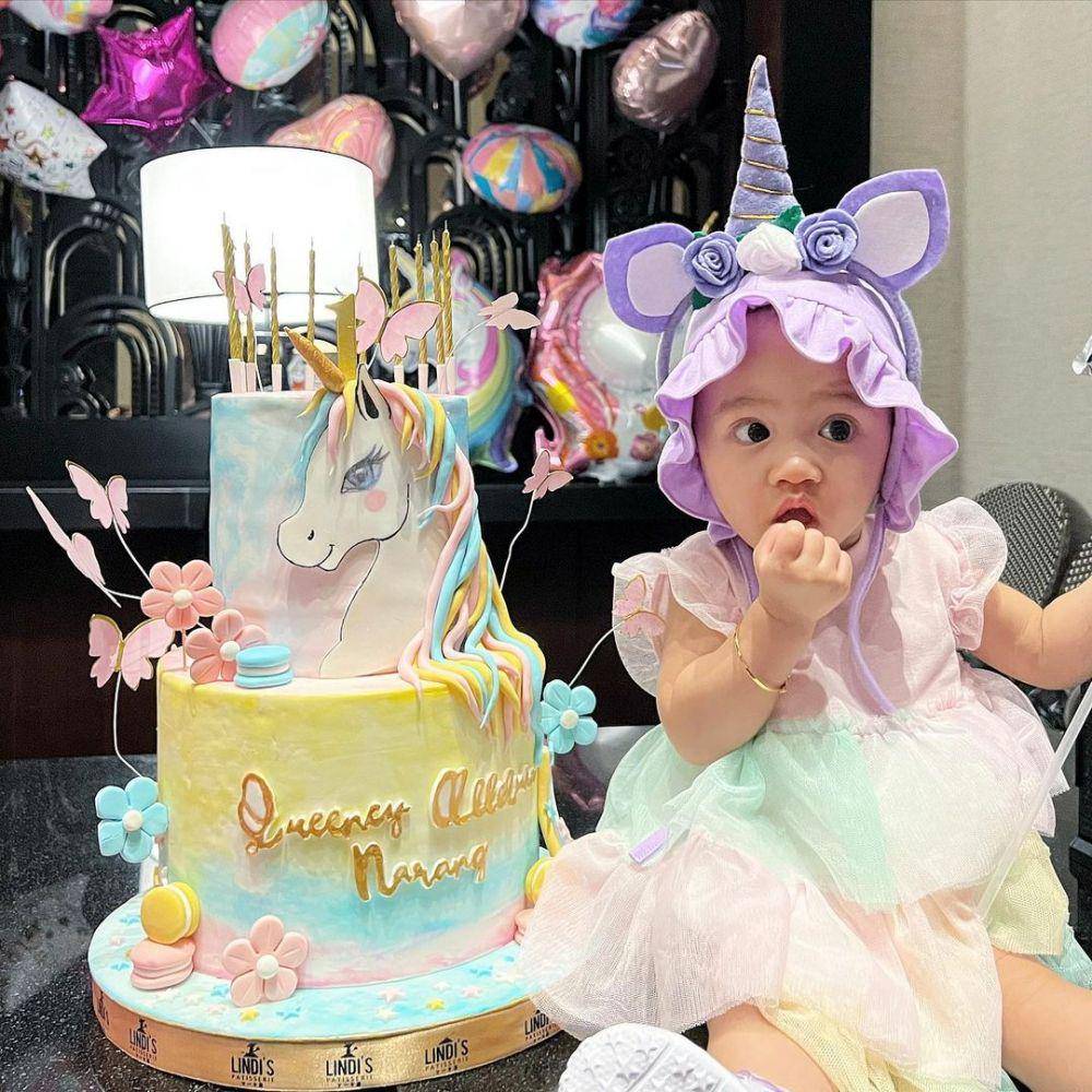 potret perayaan ultah Queency, anak Kezia Karamoy (instagram.com/itskeziakaramoy)