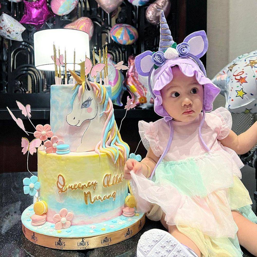 potret perayaan ultah Queency, anak Kezia Karamoy (instagram.com/itskeziakaramoy)