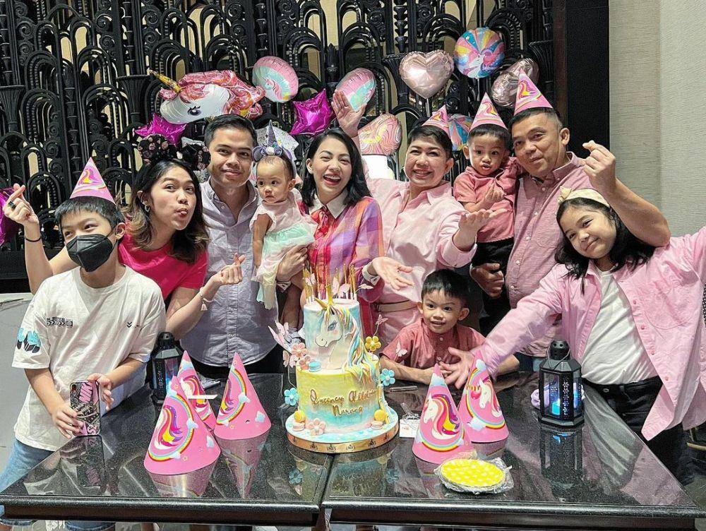 potret perayaan ultah Queency, anak Kezia Karamoy (instagram.com/itskeziakaramoy)