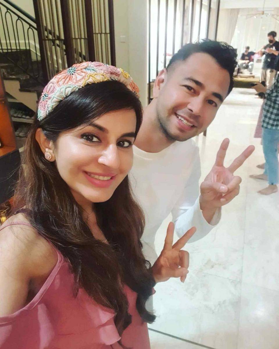 Roop Durgapal ke rumah Raffi Ahmad (Instagram.com/roop_durgapal/)