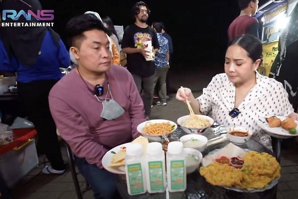 Potret munggahan ala Nagita Slavina sebelum puasa (YouTube.com/Rans Entertainment)