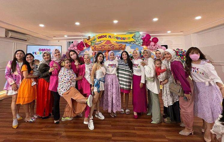 potret tamu artis di acara launch playround Tya Ariestya (instagram.com/tya_ariestya)