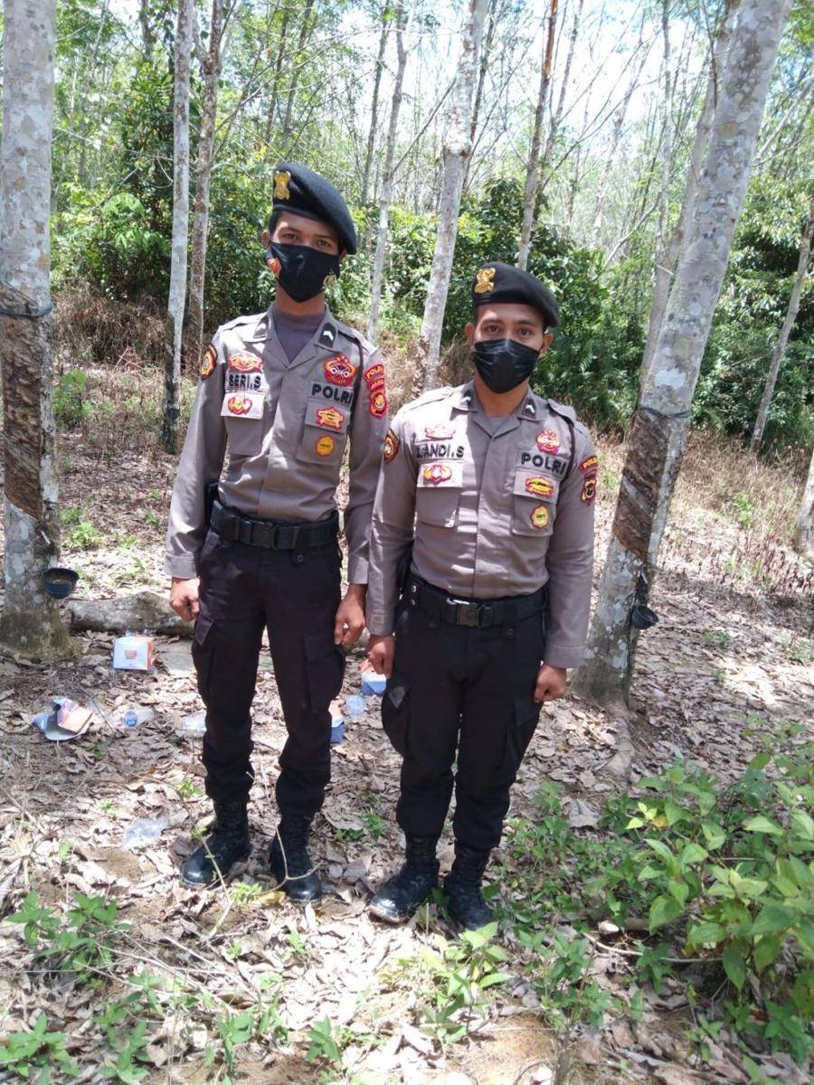 Brigadir Dua (Bripda) Jeni Adi Saputra, dan Brigadir Dua (Bripda) Sarif Santoso/dok Kemensos