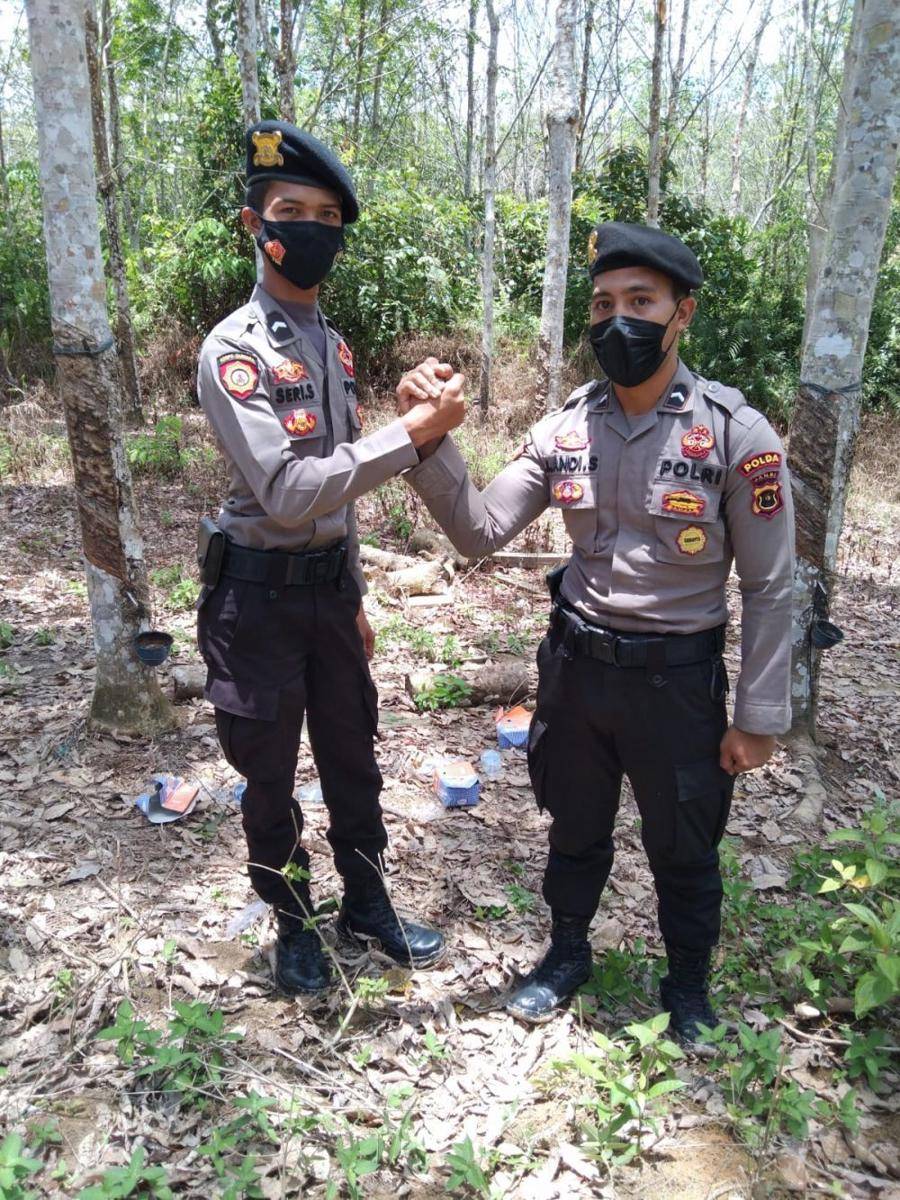 Brigadir Dua (Bripda) Jeni Adi Saputra, dan Brigadir Dua (Bripda) Sarif Santoso/dok Kemensos