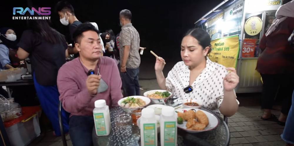 potret munggahan ala Nagita Slavina sebelum puasa (YouTube.com/Rans Entertainment)