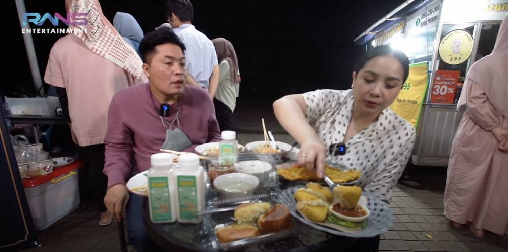 potret munggahan ala Nagita Slavina sebelum puasa (YouTube.com/Rans Entertainment)