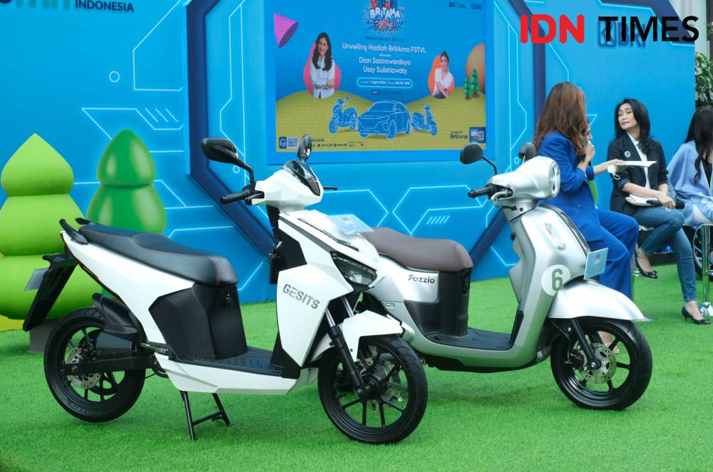 Unveiling Prize BritAma FSTVL di Kantor Pusat BRI, Jakarta, Jumat (1/4/2022). (IDN Times/Ridho Fauzan)