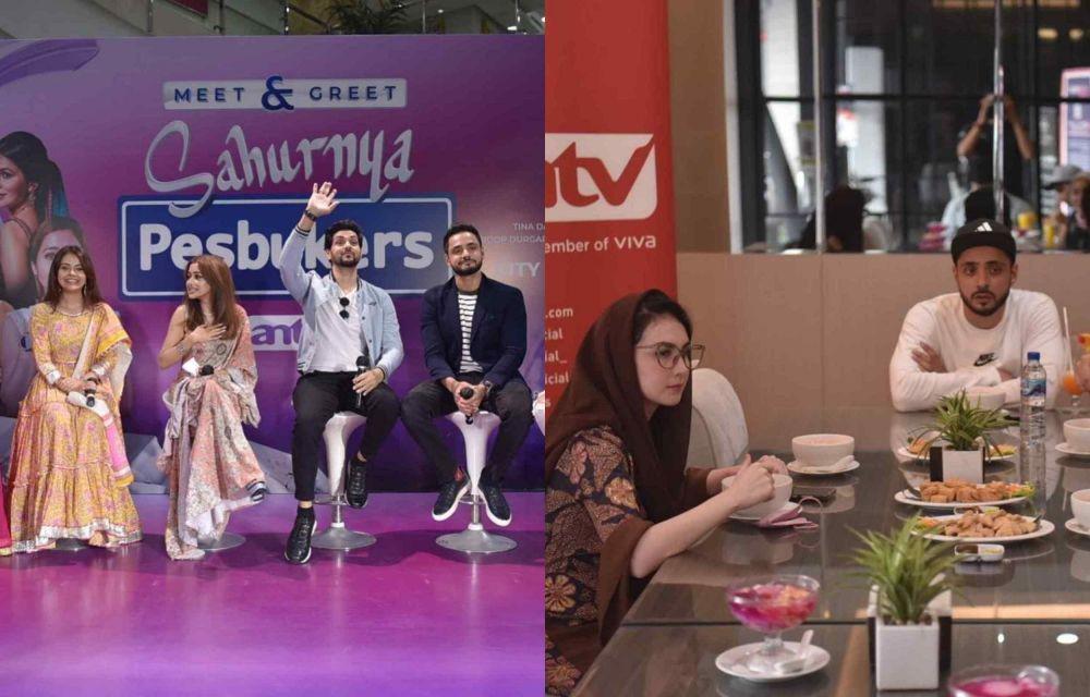 10 Potret Artis India di Surabaya, Ketemu Arumi Bachsin hingga Fans