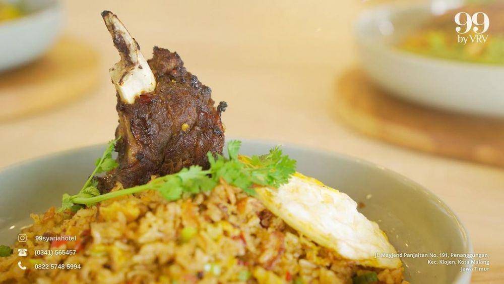 nasi goreng iga, menu buka puasa di 99 Syariah Hotel (instagram.com/99syariahotel)