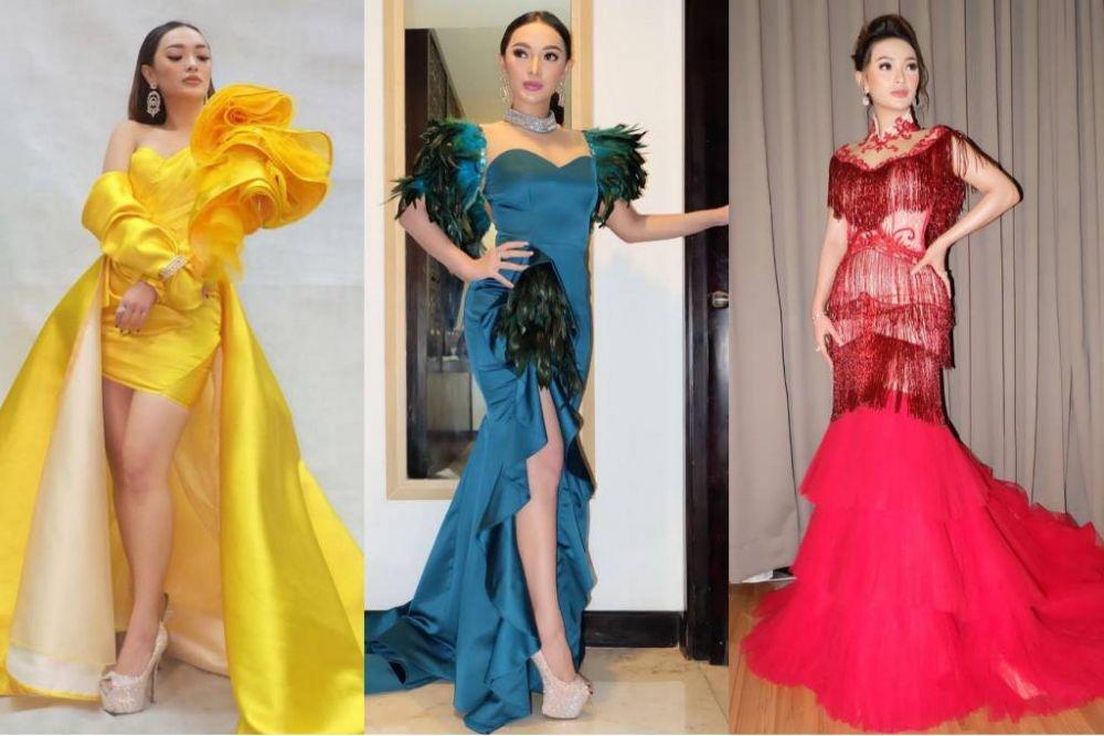 9 Inspirasi Gaun ala Zaskia Gotik, Ada yang Bergaya Gatsby!
