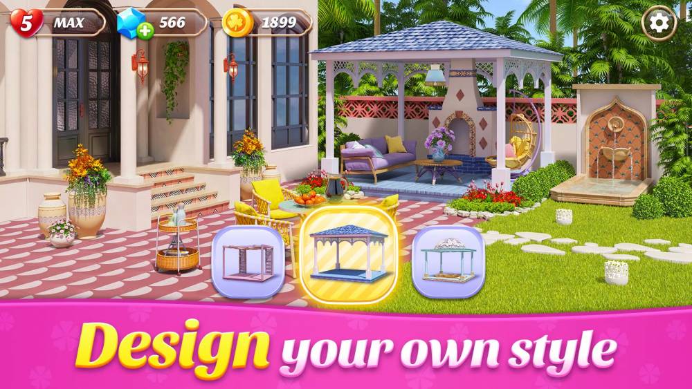 Game "Space Decor: Villa". (apkpure.com)