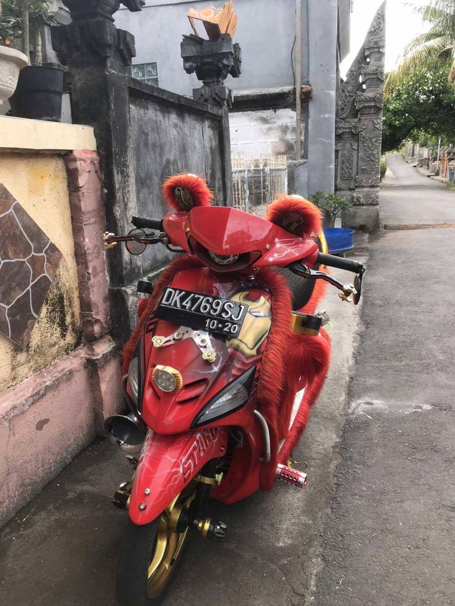 modifikasi motor lucu (twitter.com/dikatogetoge)