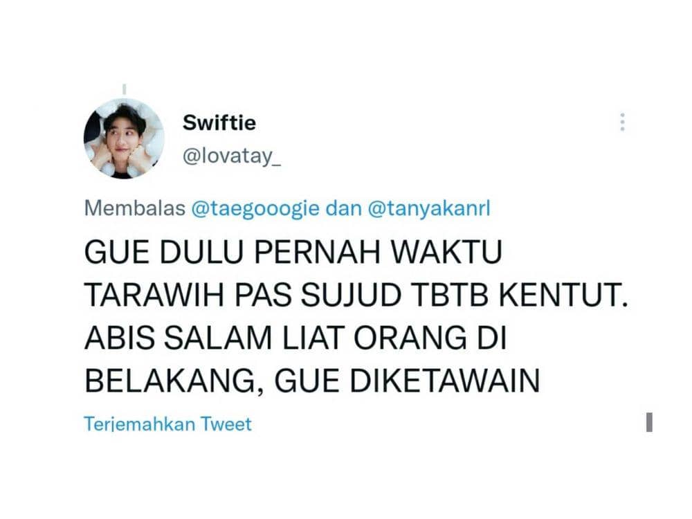10 Cerita Lucu Netizen saat Tarawih Ini Kocak Banget, Bikin Ngakak!