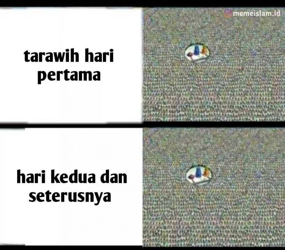 meme tarawih (instagram.com/memeislam.id)